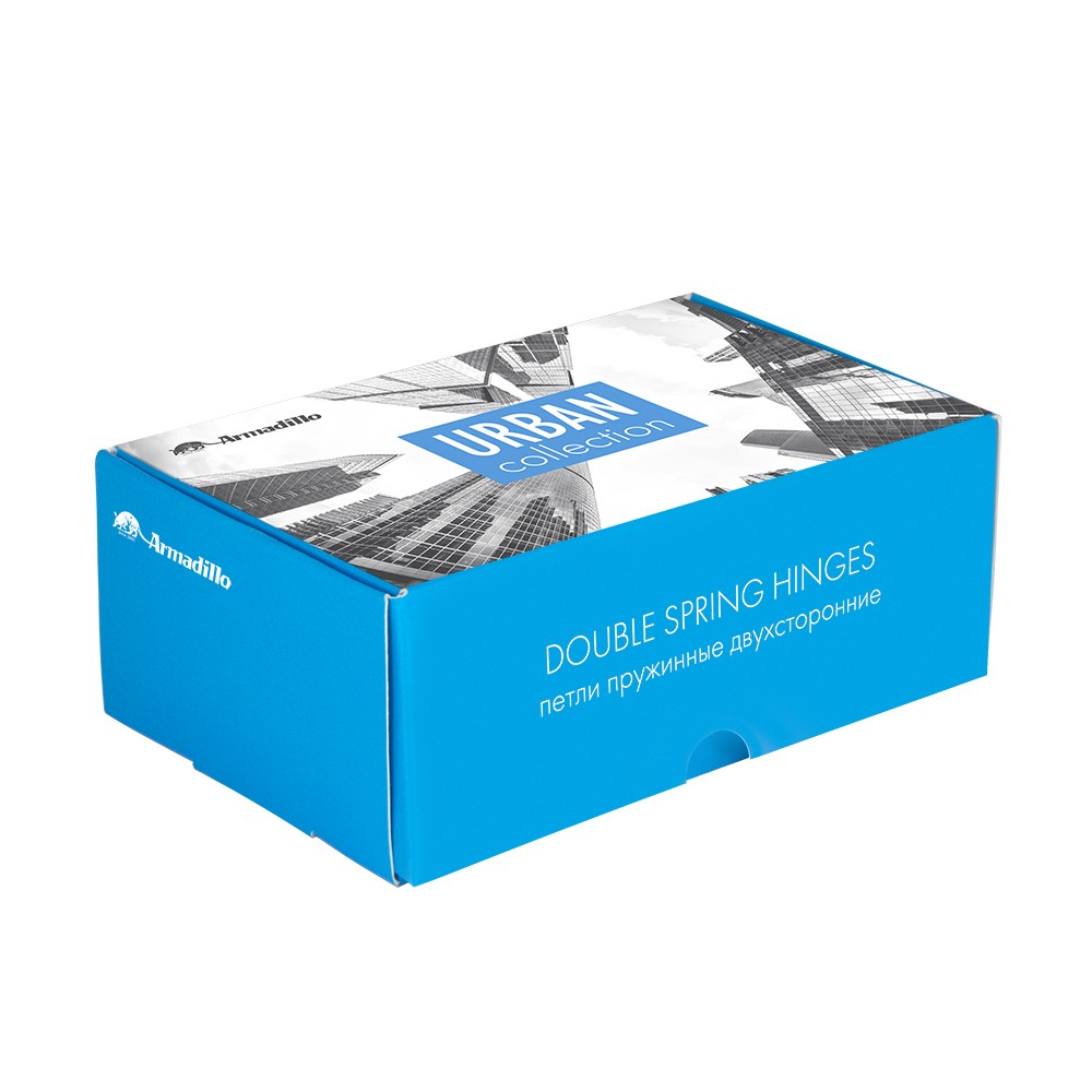 Петля Armadillo (Армадилло) пружинная Aldeghi ALH.100.4 SN мат. никель 