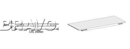 Добор Телескоп 2070*120*8 