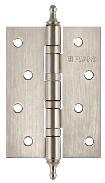Петля Fuaro (Фуаро) универсальная IN4400UA-BL SN (4BB/A/BL 100x75x2,5) мат. никель БЛИСТЕР 