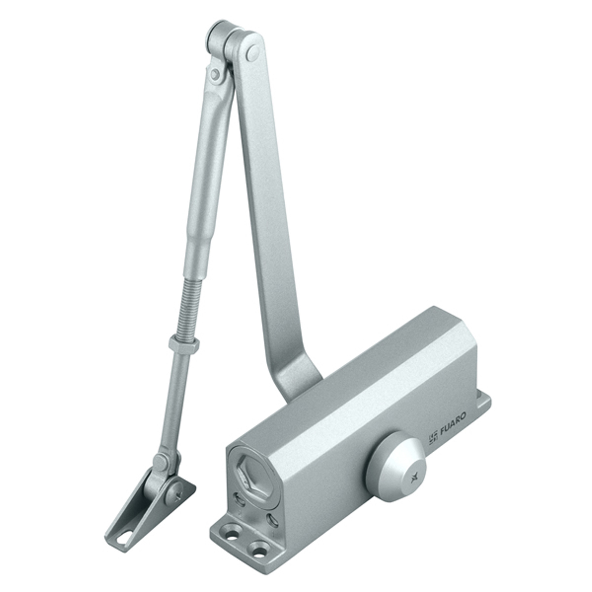 Доводчик Fuaro (Фуаро) дверной DC20-4 (DC-204) AL до 85 кг (алюминий) 