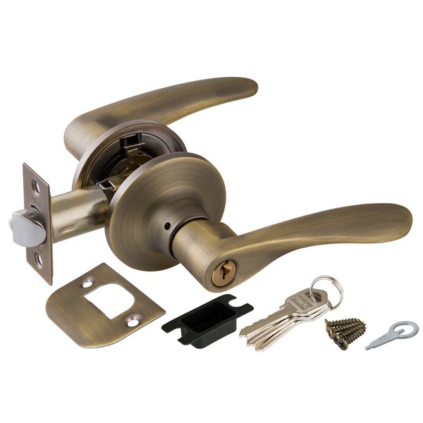 Ручка Punto (Пунто) защелка DK620 MAB-ET (6020 MAB-E) (кл./фик.) мат. бронза 