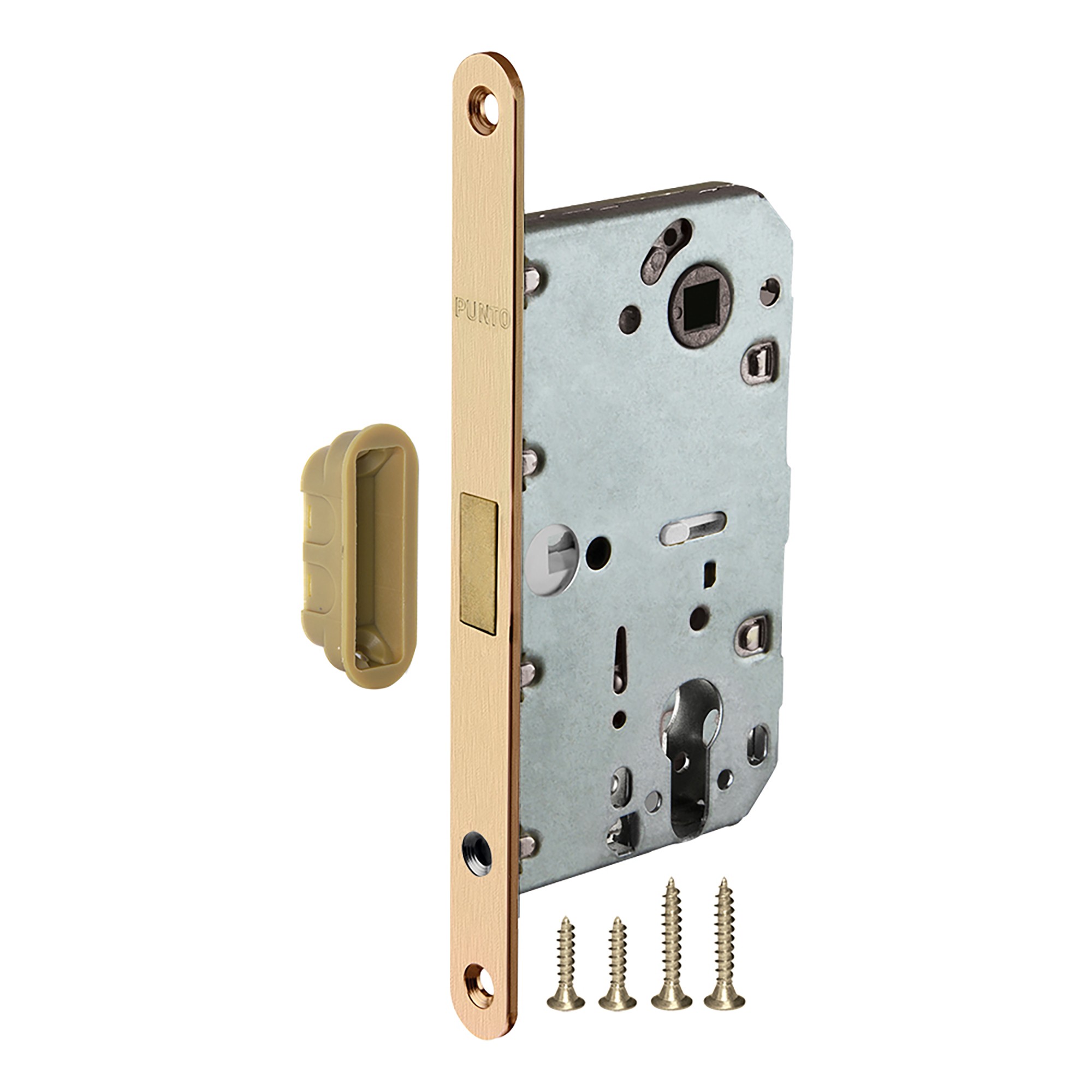 Корпус Punto (Пунто) замка ML85-50/BL SSG (сатин.золото) блистер Корпус Punto (Пунто) замка ML85-50/BL SSG (сатин.золото) блистер