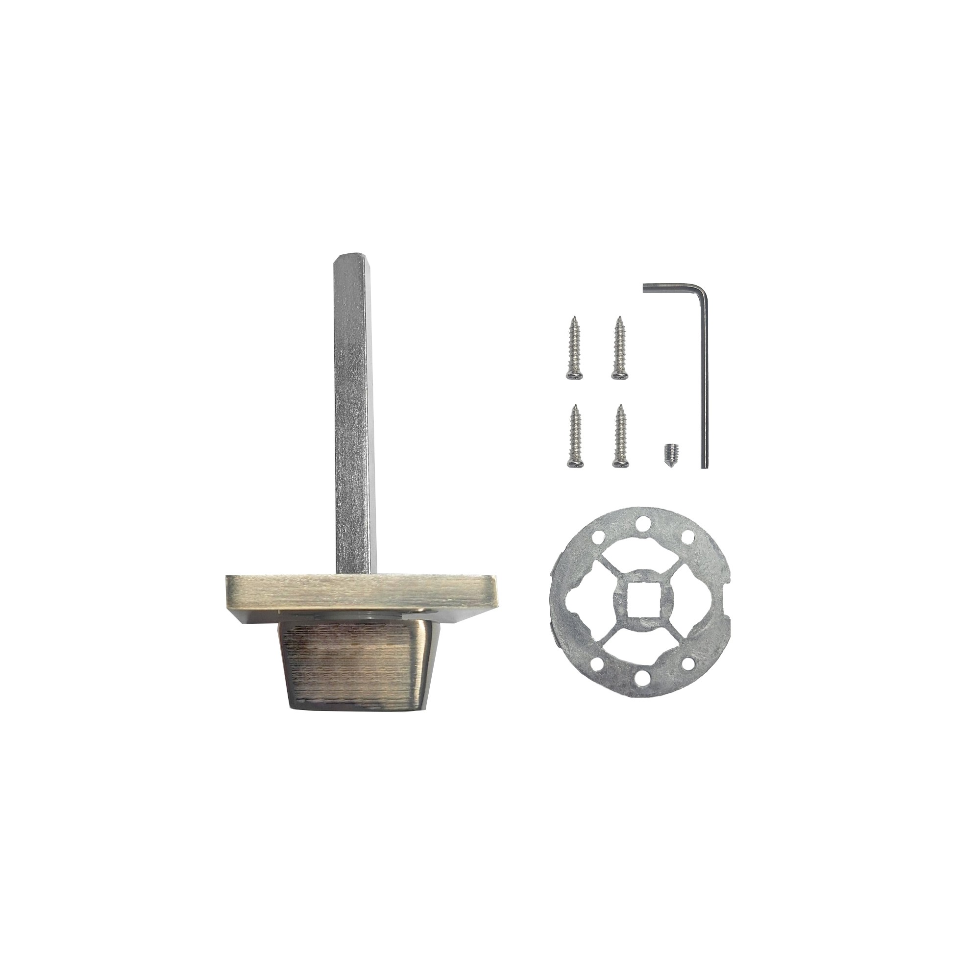 Ручка Fuaro (Фуаро) поворотная BKW8x75.K.RL52 (BKW8x75 RL) ABG-6 зелёная бронза 
