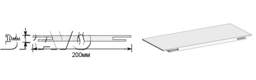 Добор Телескоп 2070*200*8 