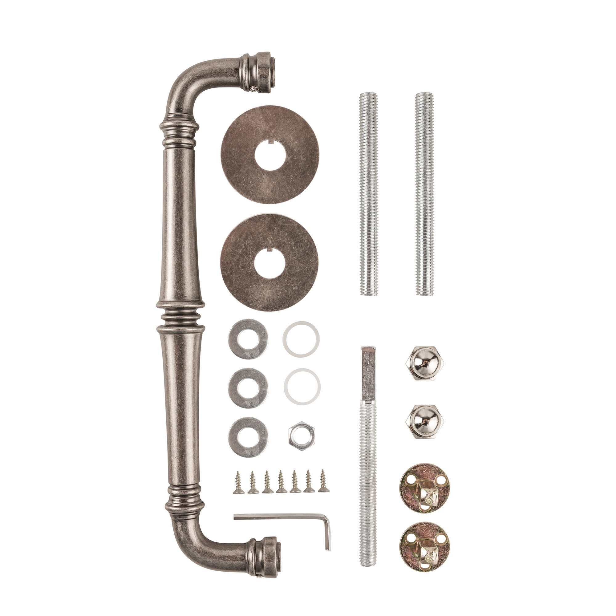 Ручка-скоба Punto (Пунто) PULL.ARC.SORENTO OS-9 античное серебро Ручка-скоба Punto (Пунто) PULL.ARC.SORENTO OS-9 античное серебро