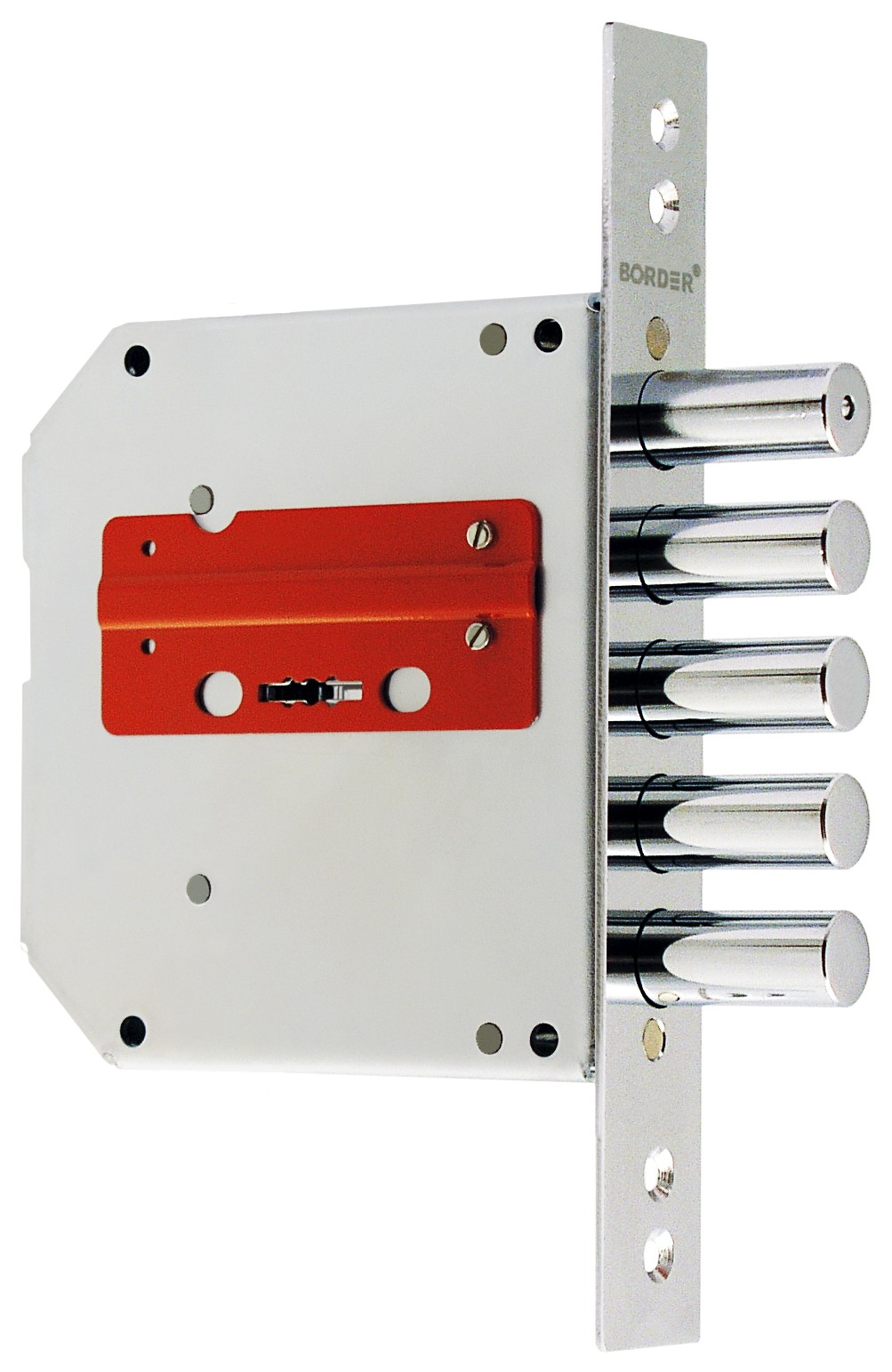 Замок Border (Бордер) врезной сувальдный ЗВ8-6 ЛК5/15 (лев.), 5 кл. (дл. кл. 120 мм) /72262/ 