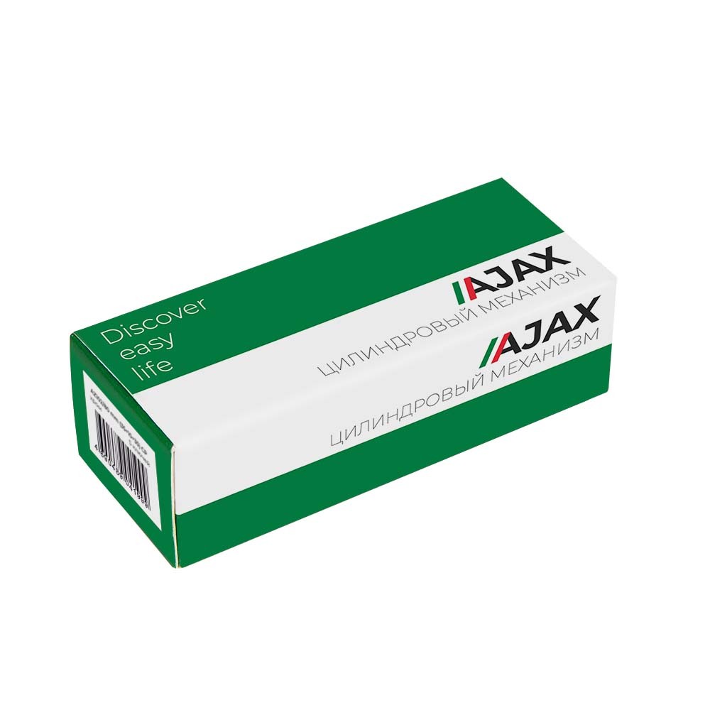 Цилиндровый Ajax (Аякс) механизм (AZ100/80) AZ1000Key80 (35+10+35) CP хром 
