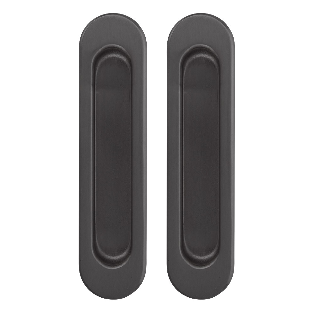 Ручка Armadillo (Армадилло) для раздвижных дверей SH010-BPVD-77 Вороненый никель 