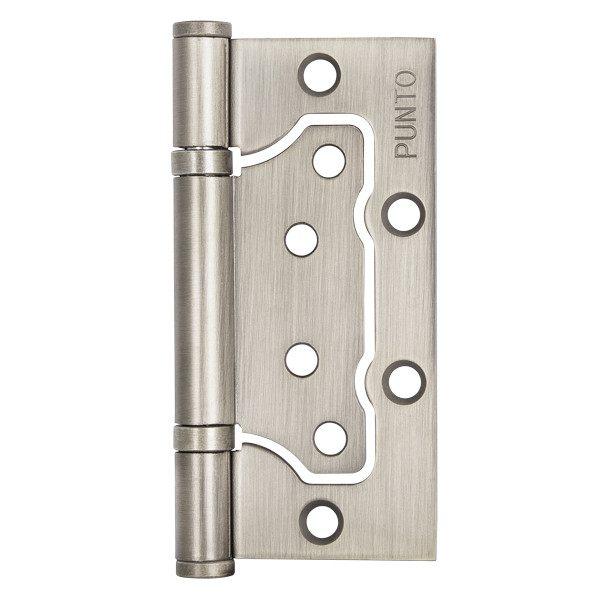 Петля Punto (Пунто) универсальная без врезки IN4200W PN (200-2B 100x2,5) мат. никель Петля Punto (Пунто) универсальная без врезки IN4200W PN (200-2B 100x2,5) мат. никель