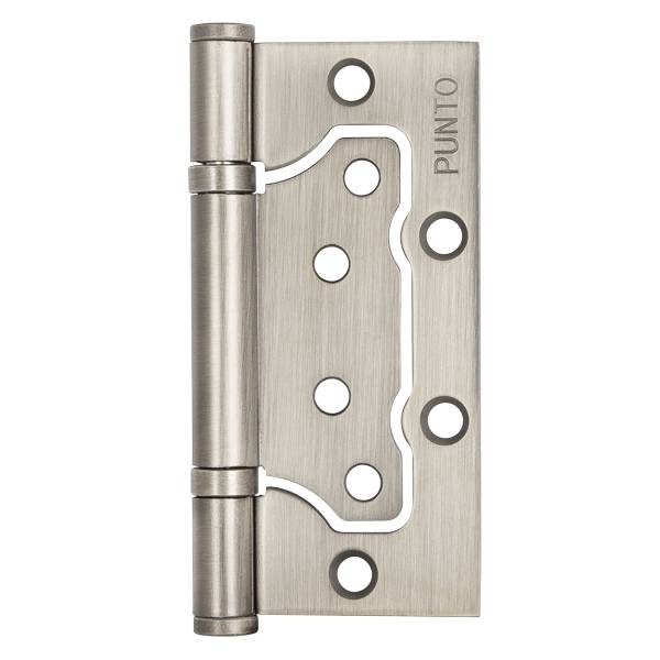 Петля Punto (Пунто) универсальная без врезки IN4200W PN (200-2B 100x2,5) мат. никель 