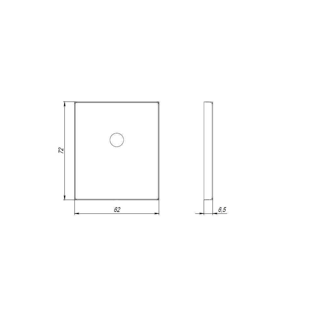 Накладка Armadillo (Армадилло) на шток цилиндра ESC.O.USS/K (BK Protector/USS) BPVD вороненый никель 