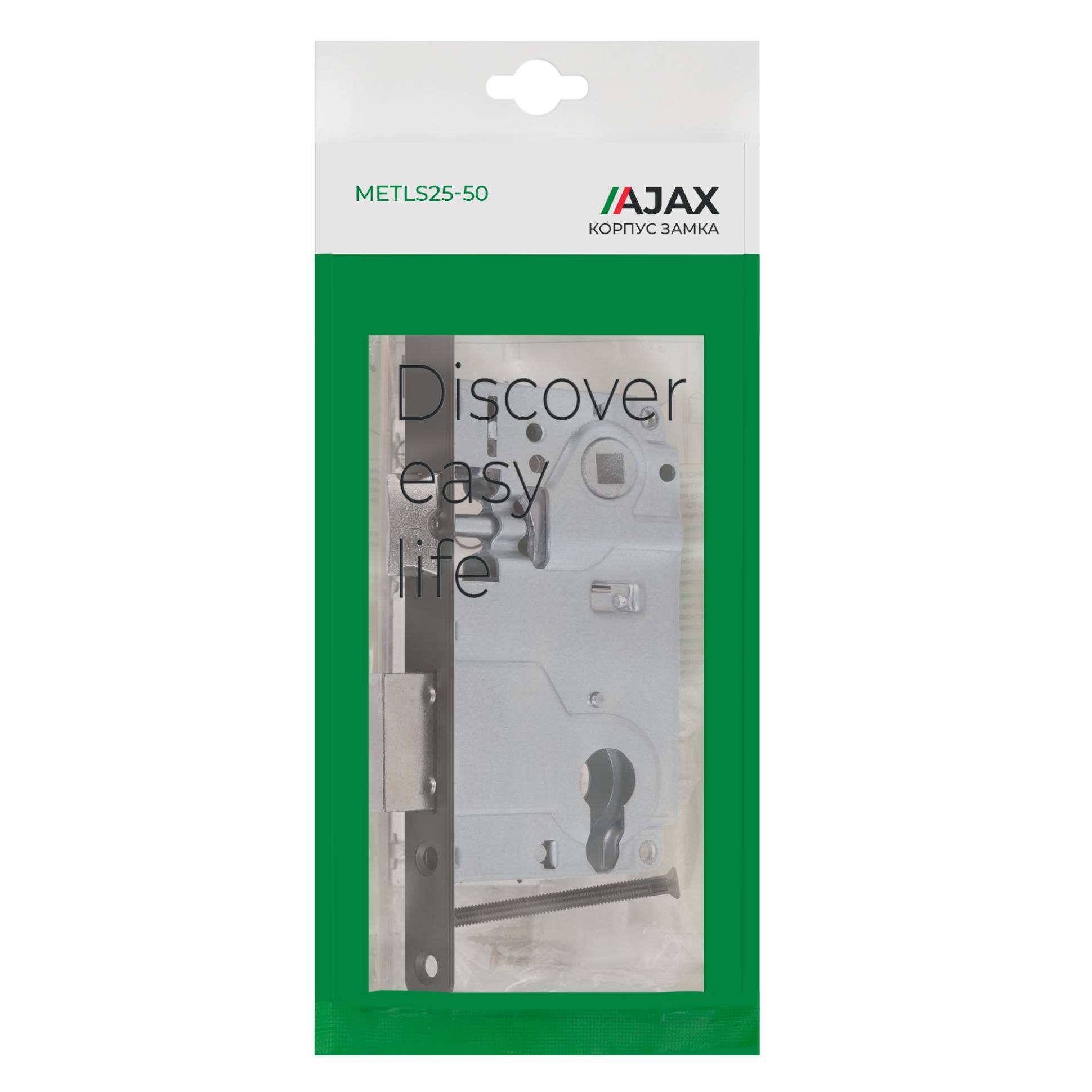 Корпус Ajax (Аякс) замка METLS25-50 CP хром 