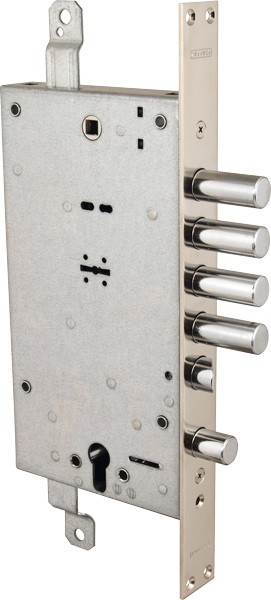 Замок Mottura (Моттура) врезной двухсистемный 54.787 (универсальный), ключ 40мм, без накл. Замок Mottura (Моттура) врезной двухсистемный 54.787 (универсальный), ключ 40мм, без накл.