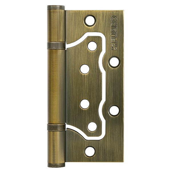 Петля Fuaro (Фуаро) универсальная без врезки IN4500W WAB (500-2BB 100x2,5) мат. бронза 