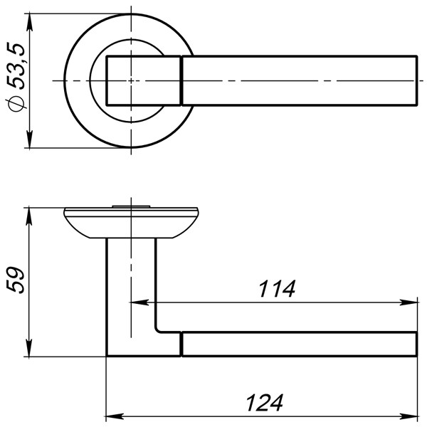 Ручка Ajax (Аякс) раздельная R.JR54.FUSION (FUSION JR) SN/CP-3 матовый никель/хром Ручка Ajax (Аякс) раздельная R.JR54.FUSION (FUSION JR) SN/CP-3 матовый никель/хром