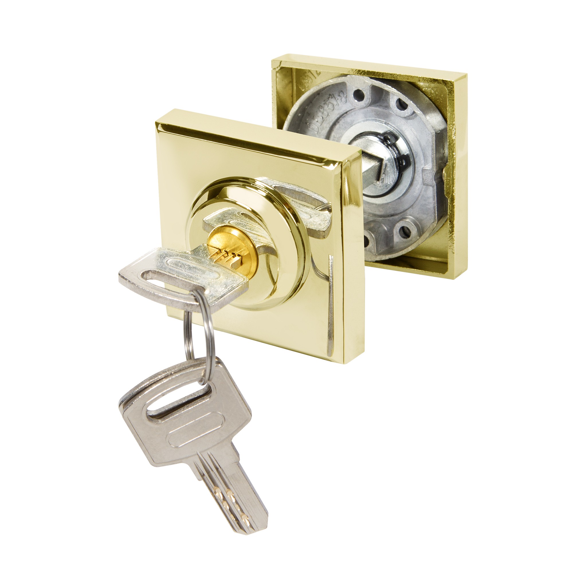 Ручка поворотная Ajax (Аякс) с фиксацией ключом BK6.FIX.JK GP-5 золото Ручка поворотная Ajax (Аякс) с фиксацией ключом BK6.FIX.JK GP-5 золото