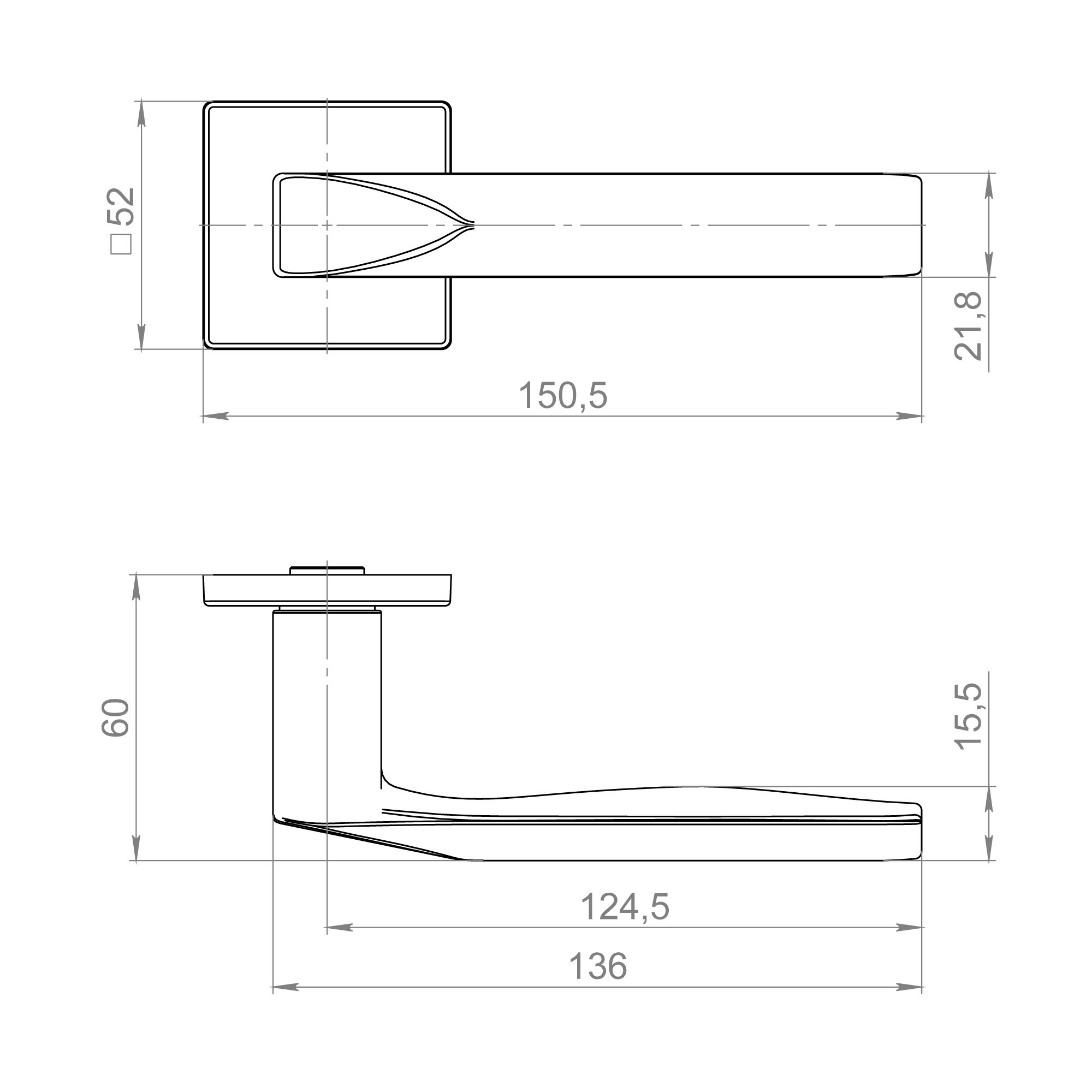 Ручка Fuaro (Фуаро) раздельная K.ZL52.AZIMUT SSG-39 сатинированное золото Ручка Fuaro (Фуаро) раздельная K.ZL52.AZIMUT SSG-39 сатинированное золото