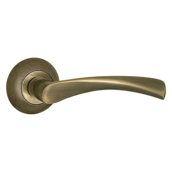 Ручка Punto (Пунто) раздельная R.TL54.CRONA (CRONA TL) ABG-6 зеленая бронза 