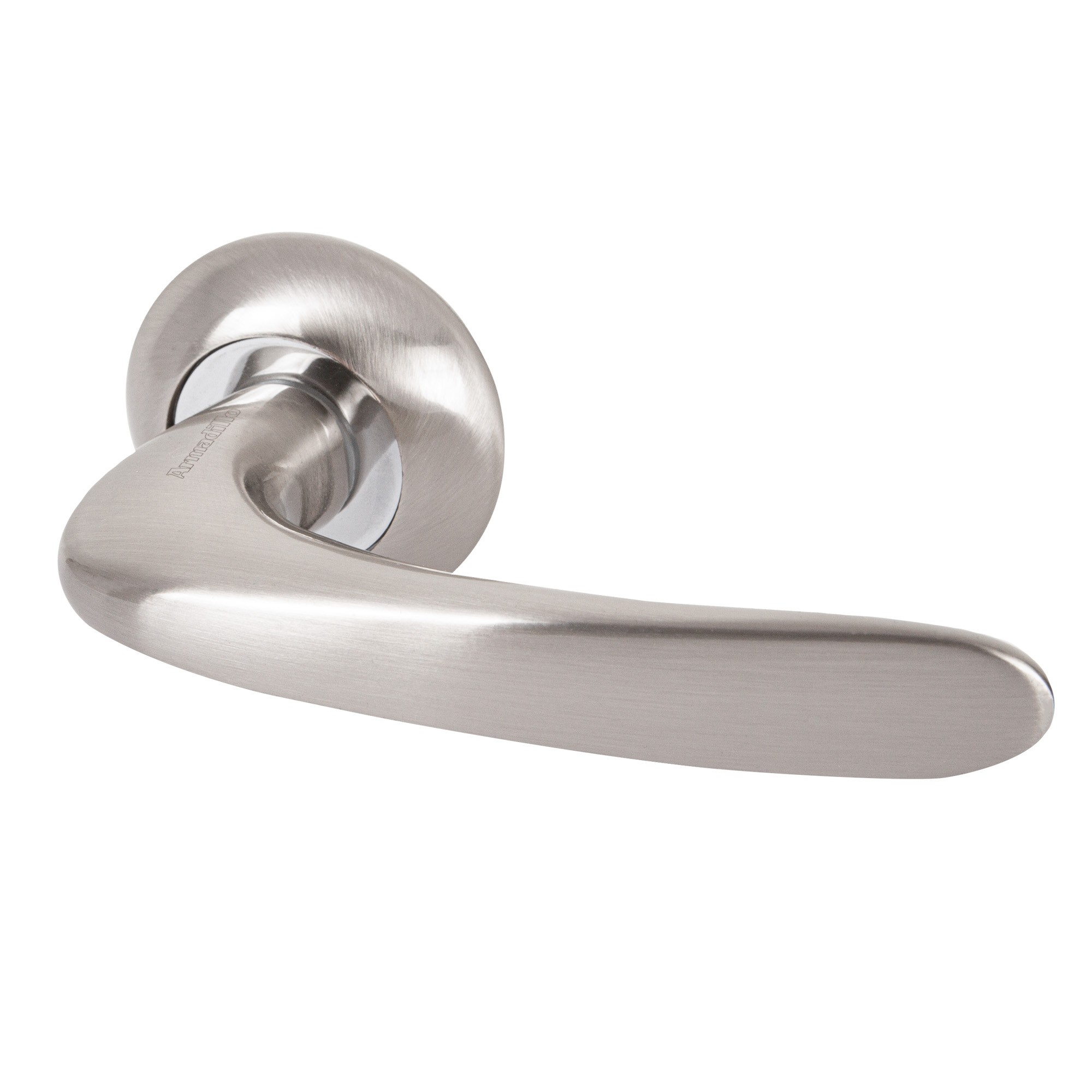 Ручка Armadillo (Армадилло) раздельная R.LD54.Pava (Pava LD42) SN/CP-3 матовый никель/хром Ручка Armadillo (Армадилло) раздельная R.LD54.Pava (Pava LD42) SN/CP-3 матовый никель/хром