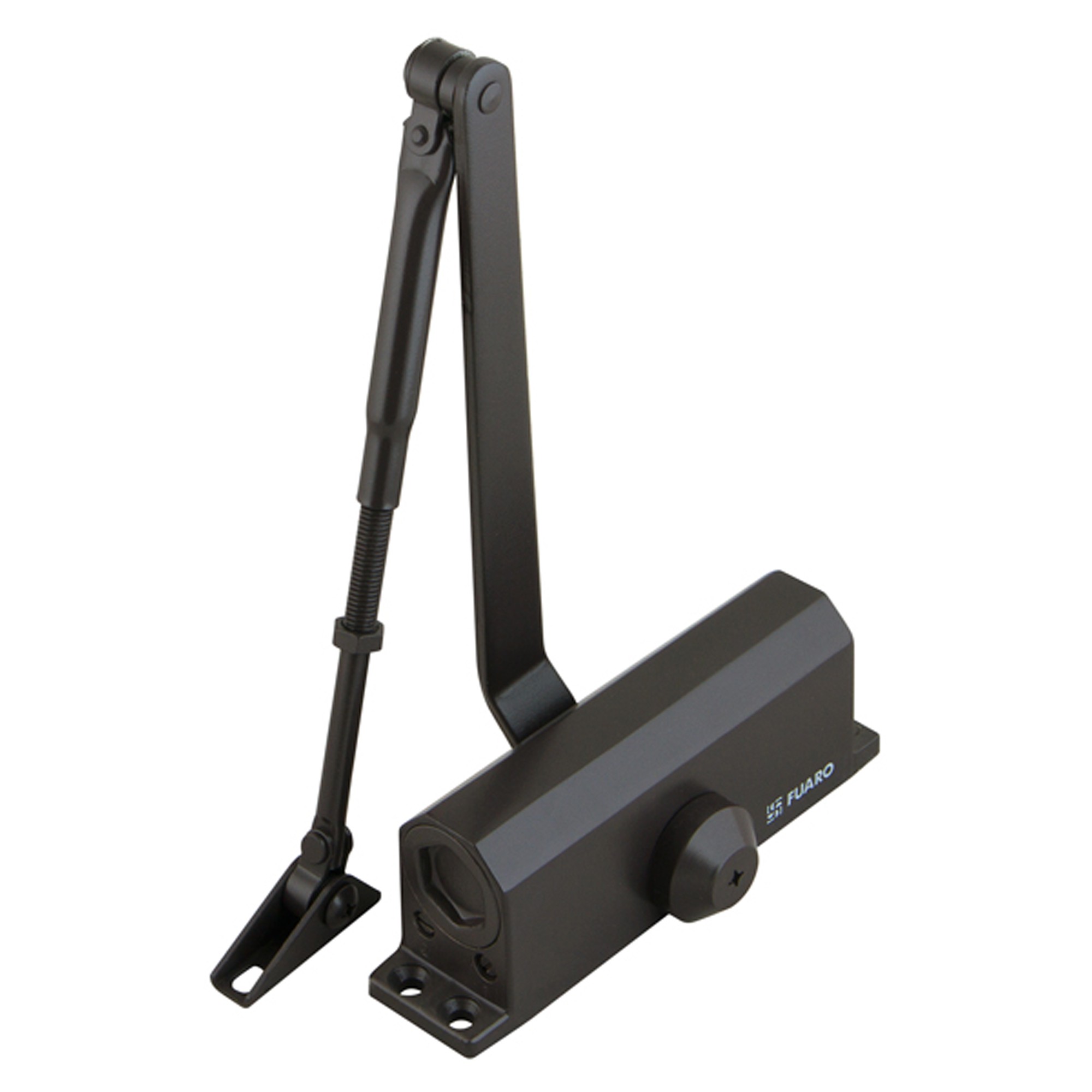 Доводчик Fuaro (Фуаро) дверной DC20-4 (DC-204) BR до 85 кг (коричневый) 