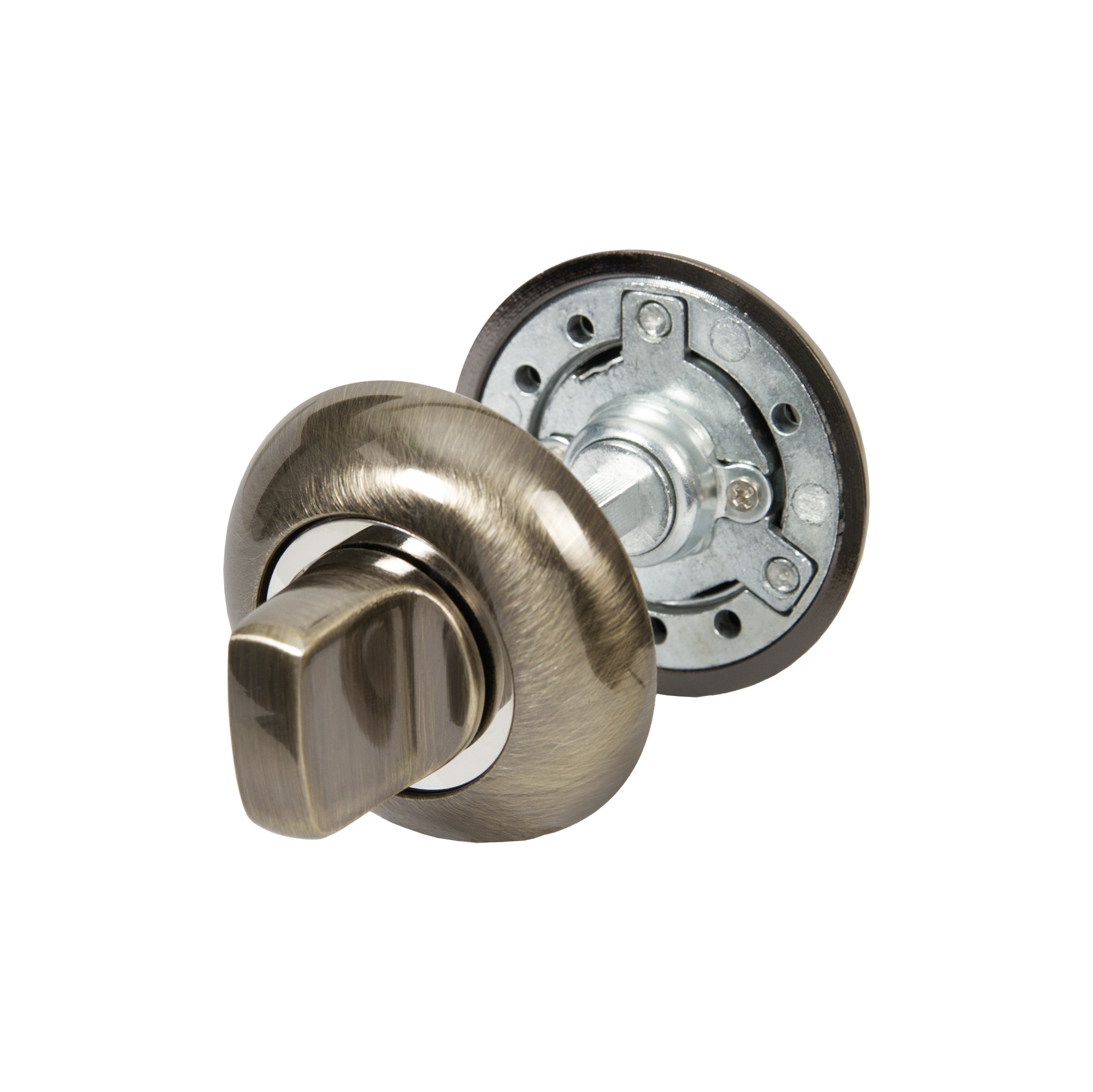 Ручка поворотная Ajax (Аякс) с фиксацией ключом BK6.FIX.JR AB-7 бронза Ручка поворотная Ajax (Аякс) с фиксацией ключом BK6.FIX.JR AB-7 бронза