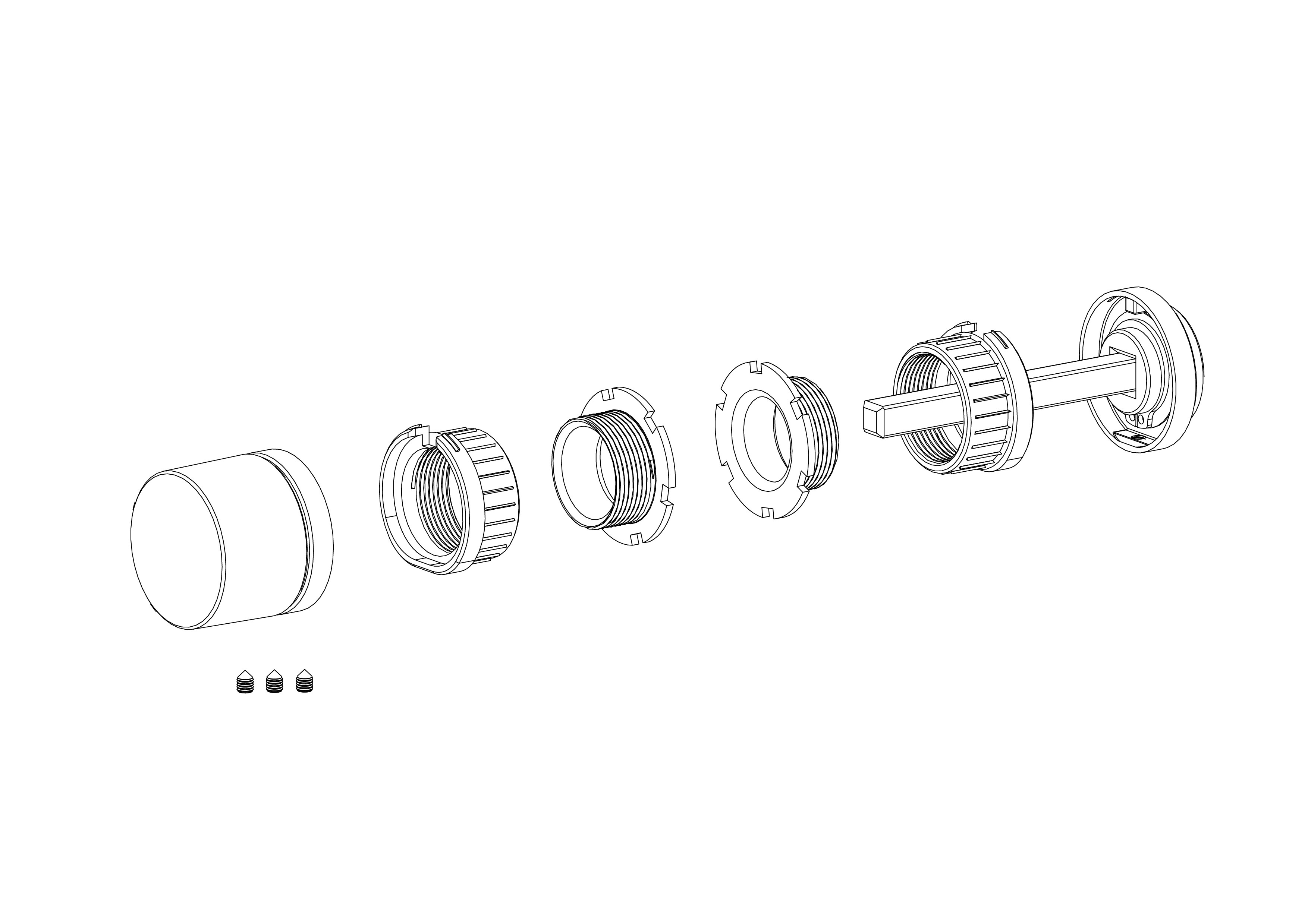 Ручка Armadillo (Армадилло) поворотная BK6.K.ART30 BL-26 черный 