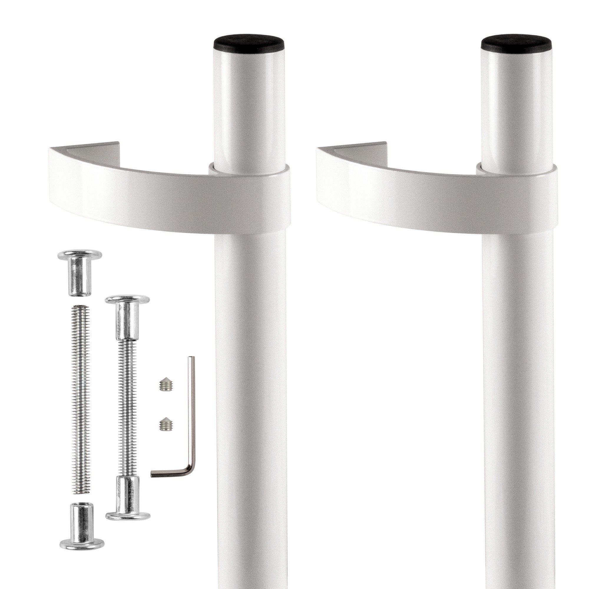 Ручка Punto (Пунто) дверная офисная PH31/500.02 500мм RAL9016 белый Ручка Punto (Пунто) дверная офисная PH31/500.02 500мм RAL9016 белый