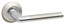 Ручка Fuaro (Фуаро) раздельная R.RM54.TEMPO (TEMPO RM) SN/CP-3 матовый никель/хром 