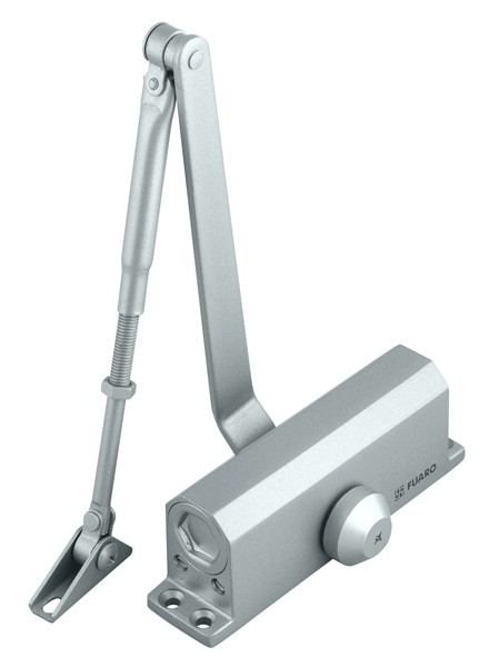 Доводчик Fuaro (Фуаро) дверной DC20-5 (DC-205) AL до 120 кг (алюминий) 