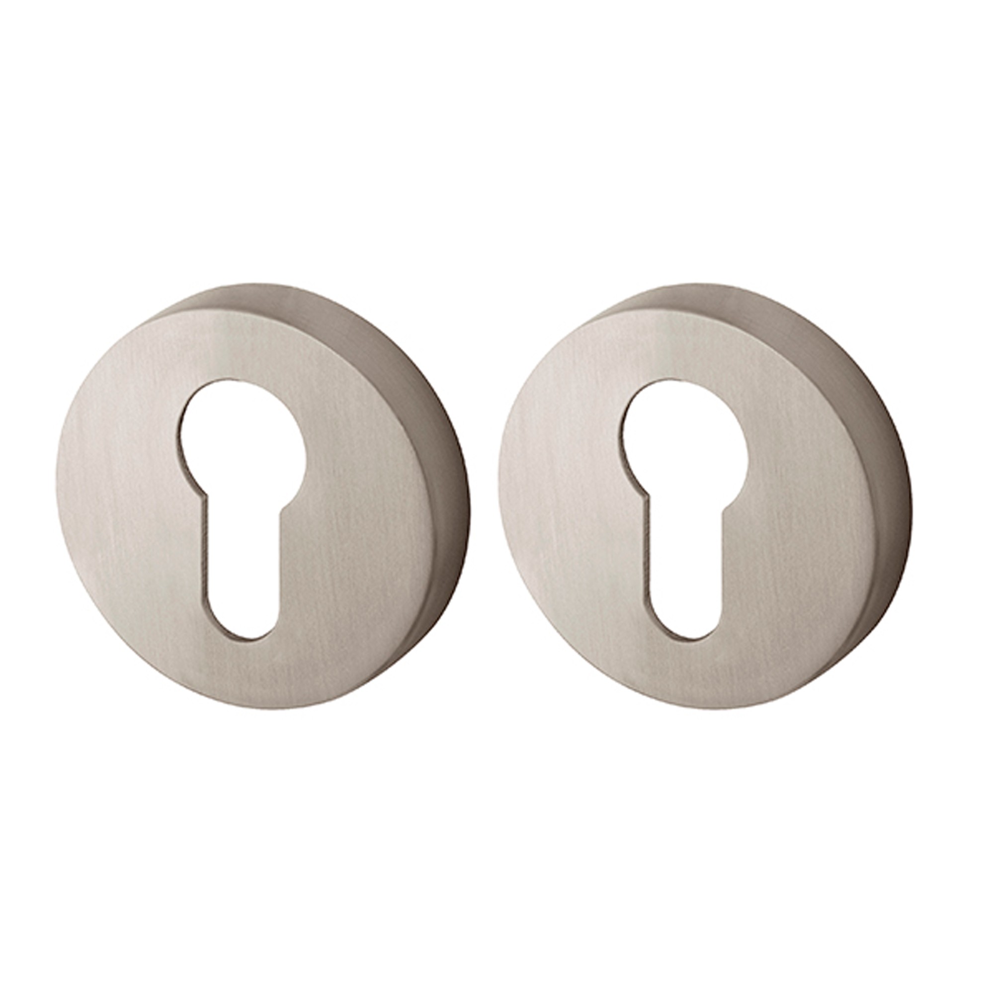 Накладка Armadillo (Армадилло) под цилиндр ET.R.URB52 (ET URB) SN-3 матовый никель/хром 