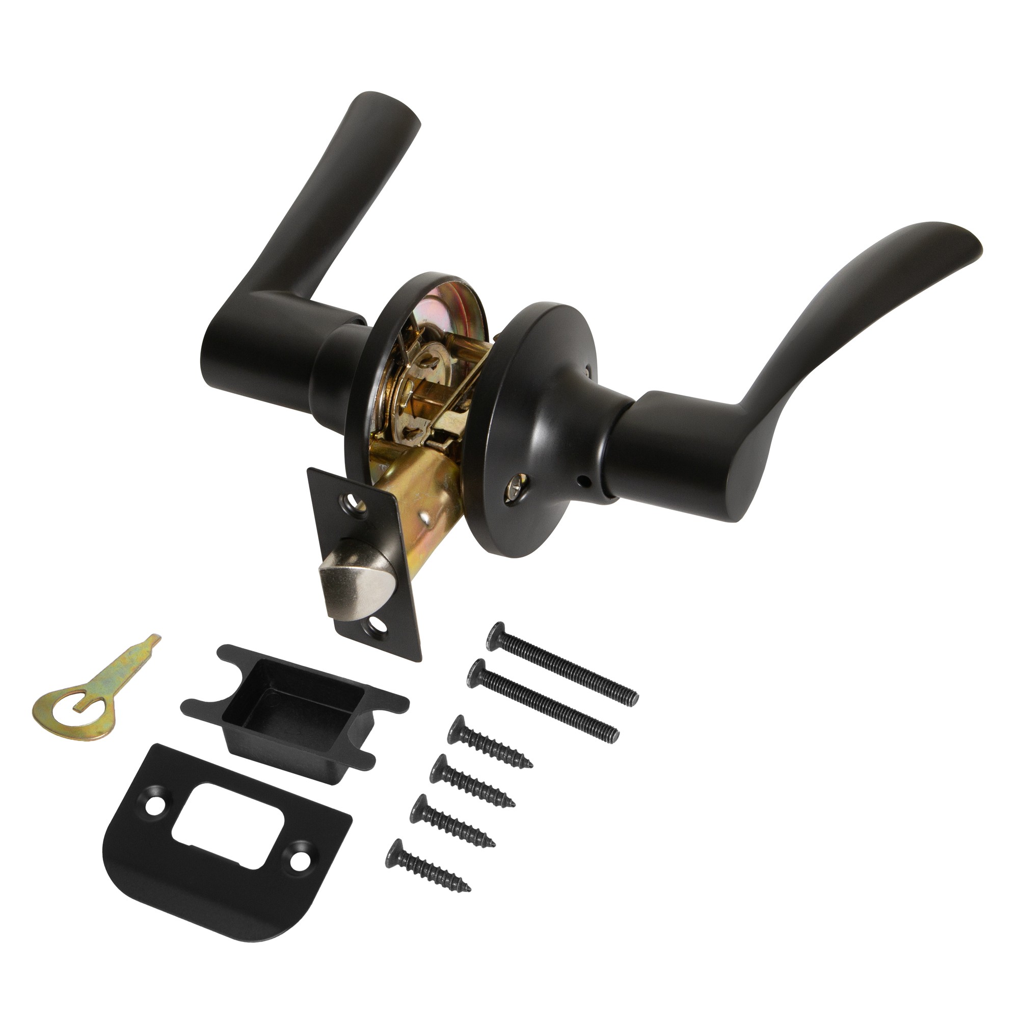 Ручка Punto (Пунто) защелка DK610/BL BL-PS (без фик.) черный Ручка Punto (Пунто) защелка DK610/BL BL-PS (без фик.) черный