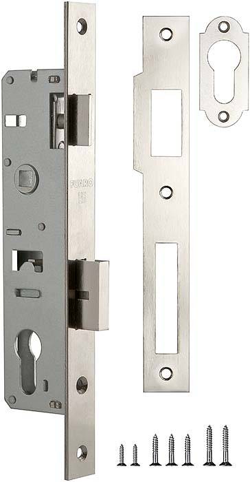 Корпус Fuaro (Фуаро) узкопрофильного замка с защелкой PROF153-30/85 (153-30/85) CP хром 