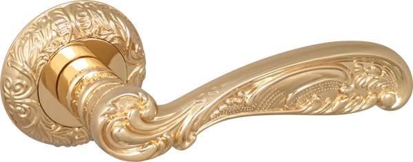 Ручка Fuaro (Фуаро) раздельная R.SM58.BRILLIANT (BRILLIANT SM) GOLD-24 золото 24К 