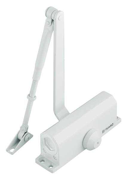 Доводчик Fuaro (Фуаро) дверной DC20-5 (DC-205) WH до 120 кг (белый) 