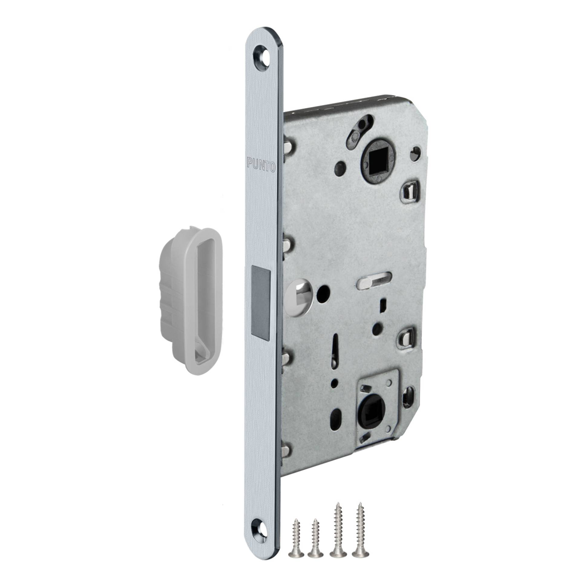 Защелка Punto (Пунто) врезная магнитная ML96WC-50/BL SSC-16 сатин.хром 