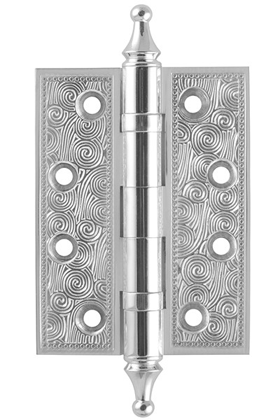 Петля Armadillo (Армадилло) универсальная Castillo CL 500-A4 102x76x3,5 SILVER-925 Серебро 925 