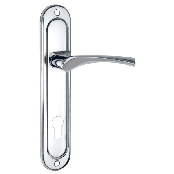 Ручка Punto (Пунто) на планке HANDLE90.CRONA.18-85 (P90 8518 CRONA) СP хром Ручка Punto (Пунто) на планке HANDLE90.CRONA.18-85 (P90 8518 CRONA) СP хром