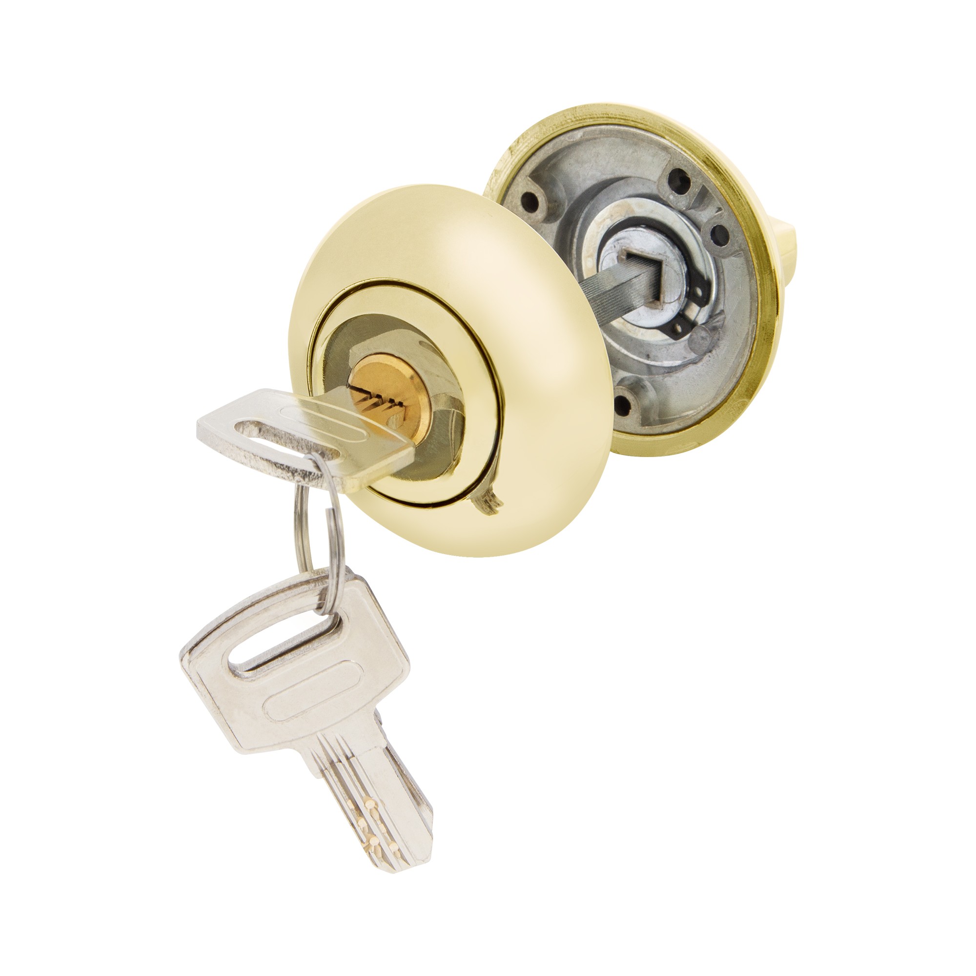 Ручка поворотная Ajax (Аякс) с фиксацией ключом BK6.FIX.JR GP-5 золото Ручка поворотная Ajax (Аякс) с фиксацией ключом BK6.FIX.JR GP-5 золото