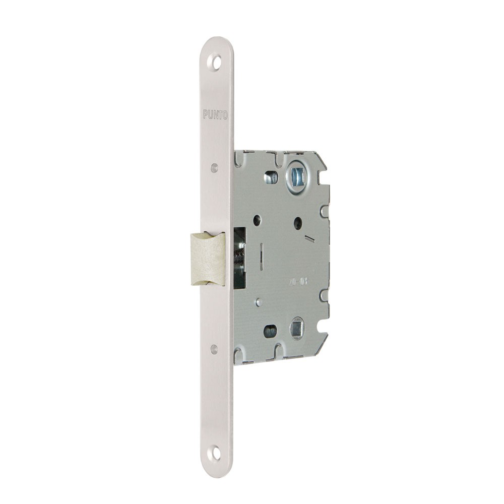 Защелка Punto (Пунто) PLASTPL70X-R20 (PL70X-R20 SN) (врезная) SN мат. никель упаковка 