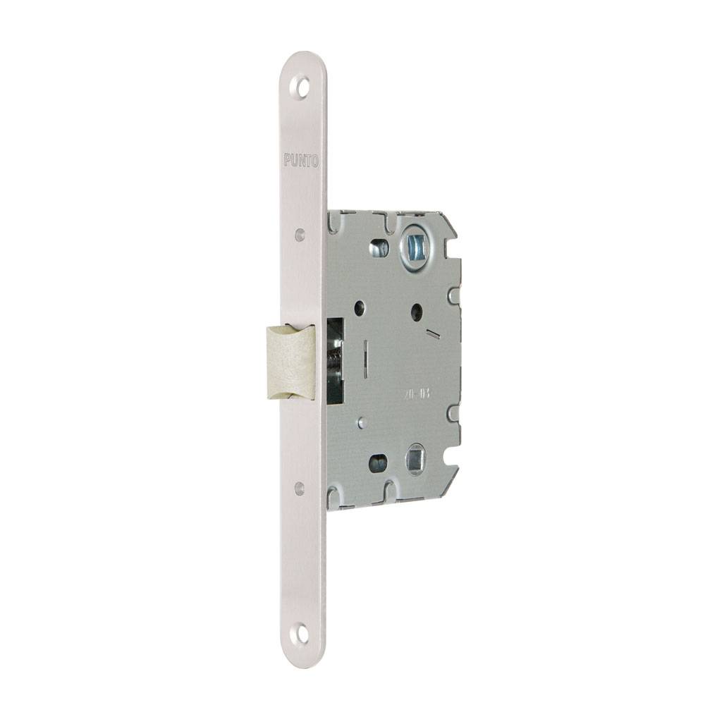 Защелка Punto (Пунто) PLASTPL70X-R20 (PL70X-R20 SN) (врезная) SN мат. никель упаковка 