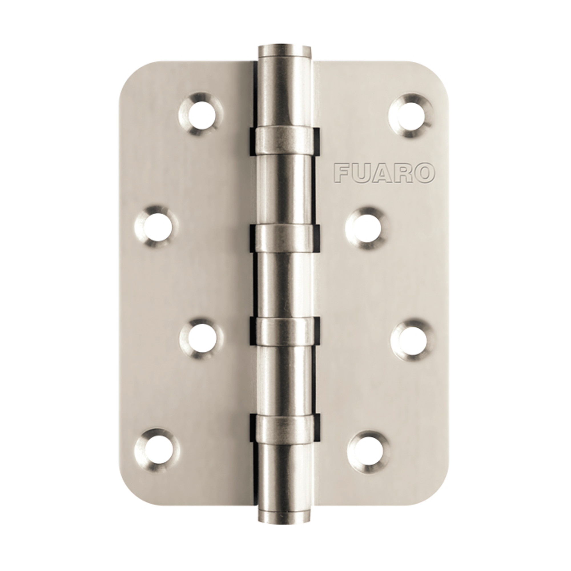 Петля Fuaro (Фуаро) универсальная IN4400U-R10 SN (4BB-R10 100x75x2,5) мат. никель Петля Fuaro (Фуаро) универсальная IN4400U-R10 SN (4BB-R10 100x75x2,5) мат. никель