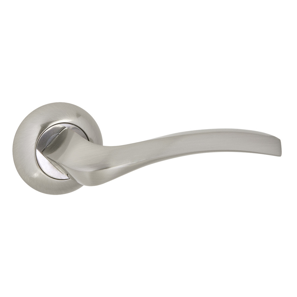 Ручка Ajax (Аякс) раздельная R.JR54.GLORIA (GLORIA JR) SN/CP-3 матовый никель/хром 