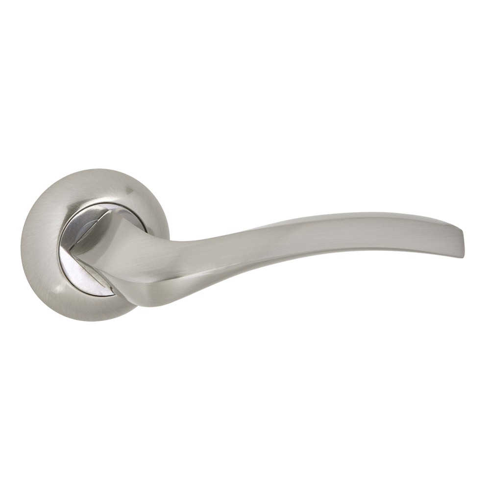 Ручка Ajax (Аякс) раздельная R.JR54.GLORIA (GLORIA JR) SN/CP-3 матовый никель/хром 