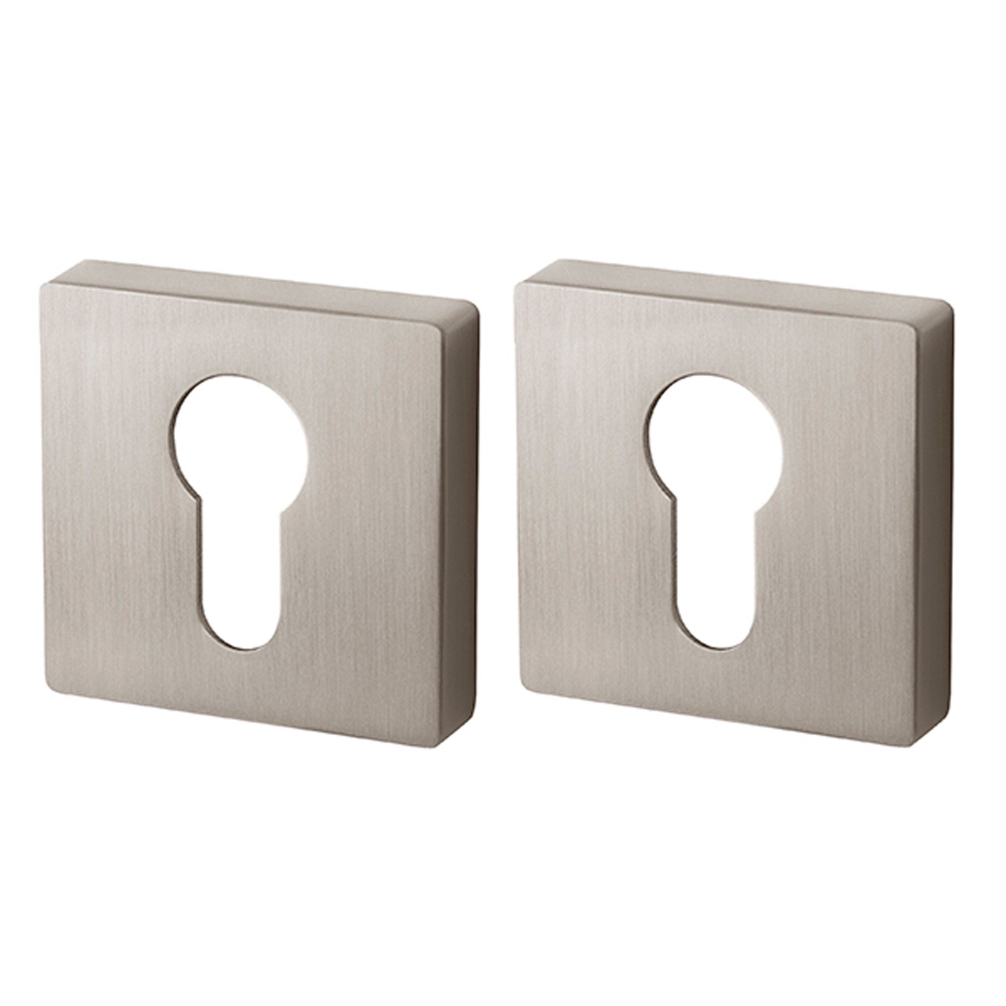 Накладка Armadillo (Армадилло) под цилиндр ET.K.USQ52 (ET USQ) SN-3 матовый никель/хром 