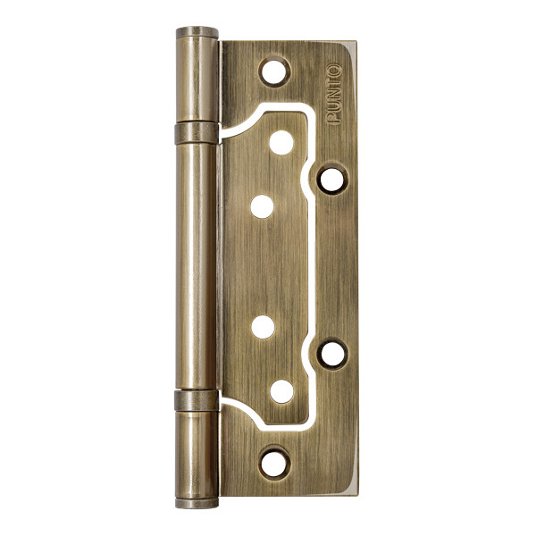 Петля Punto (Пунто) универсальная без врезки IN5200W-HD AB (200-2B/HD 125x2,5) бронза 