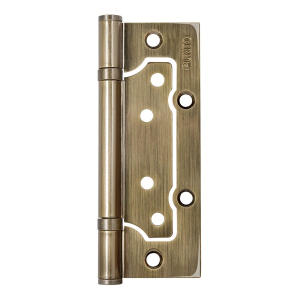 Петля Punto (Пунто) универсальная без врезки IN5200W-HD AB (200-2B/HD 125x2,5) бронза 