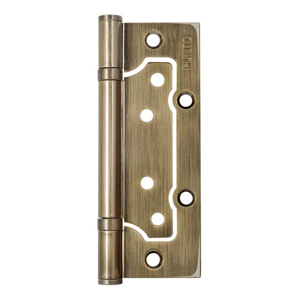 Петля Punto (Пунто) универсальная без врезки IN5200W-HD AB (200-2B/HD 125x2,5) бронза 