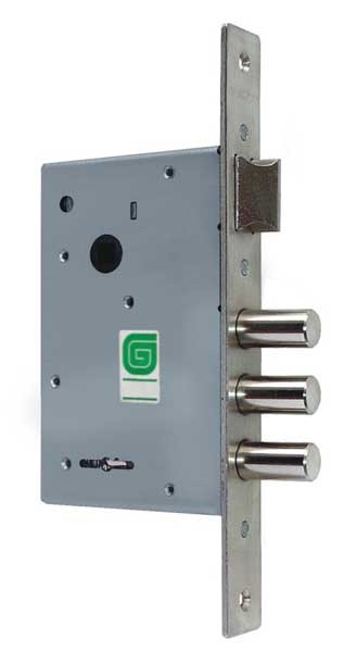 Замок Guardian (Гардиан) врезной сувальдный с защёлкой ЗВ 10.11, 4 кл. /128:3753/ 