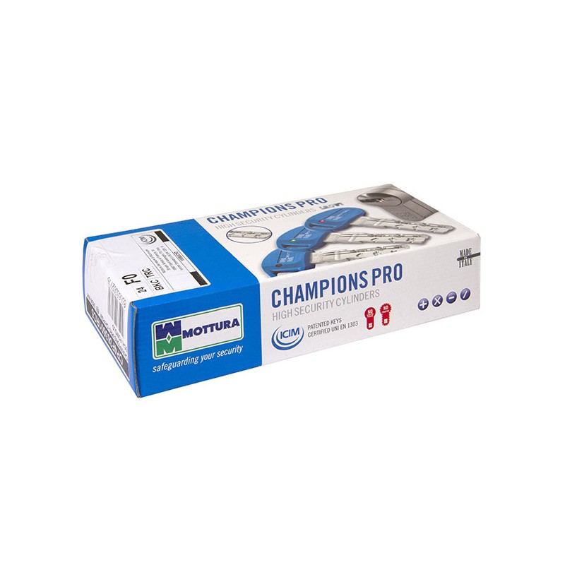 Цилиндровый механизм Mottura (Моттура) под вертушку (дл. шток) CP4P313101C5 (62 мм/26+10+26), МАТ.НИКЕЛЬ 