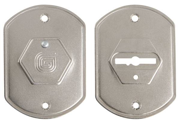 Накладки Guardian (Гардиан) сувальдные "" крашен. ГН 20 /пара/, плоская /123:473/ 